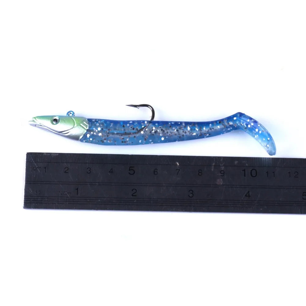 Hengjia Price Reduction Sale 11cm 19g Baits Wholesale Plastic Soft Fishing Lures