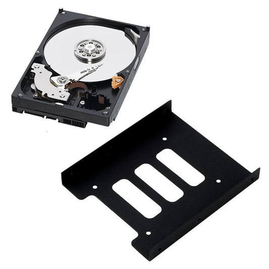 2.5" SSD HDD To 3.5" Mounting Adapter Bracket Dock Hard Drive Holder For PC