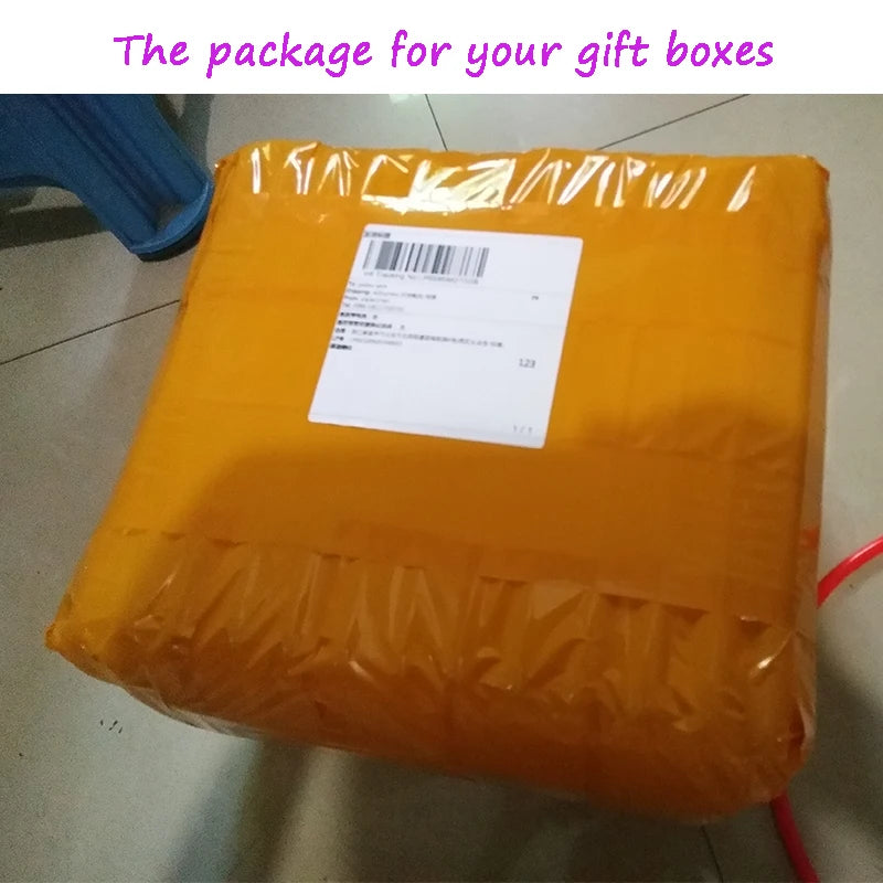 24pcs Square Jewelry Packaging Box 9*7cm Purple paper Necklace Ring Earrings Bracelet Gift Box for Valentine's Day High Quality