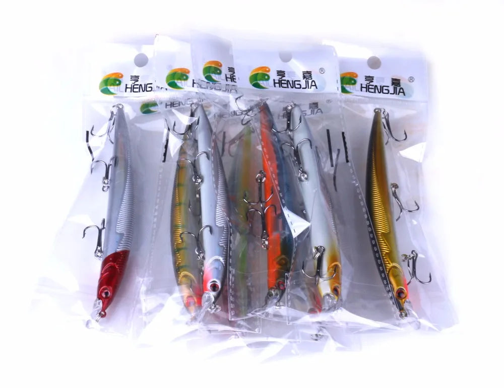 5pcs/box 5.5cm 8g Crankbaits Set for Bass Fishing Lures Hard Baits Topwater Lures Crank Bait Kit Fishing Tackle