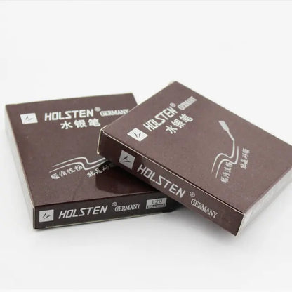Holsten Germany Silver Refill Pen with Metal Hold Use for Shoe Material Working