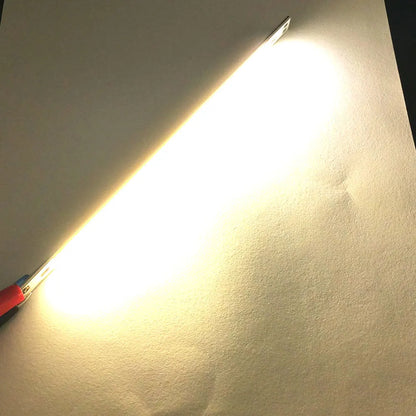 COOLEEON 200*10mm DC12V LED COB Light Strip 10cm 10W Lamp Blue Green Red Warm Cool White Color LED Bar Lights 100mm 12V COB Bulb