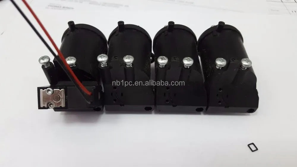 Mini 10MM Solenoid Valve for Sock Machine Wire Connector Type DC6V Small Nylon Sock Pilot Structure Manual Power by PDG ibma