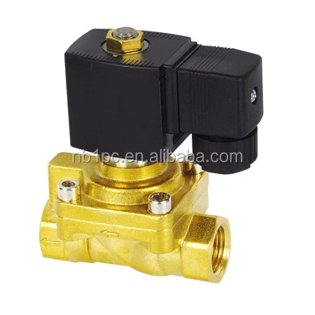 G1/2'' High Pressure 50Bar Brass Bottle Blowing Solenoid Valve JT5241015 AC220V for High Temperature Gas Pilot Structure