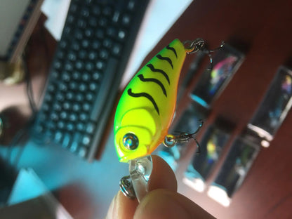 Lifelike 4.7cm 3.3g Hard Swimbait Crankbaits ABS Minnow Lure for Saltwater Fish for Sea Fishing
