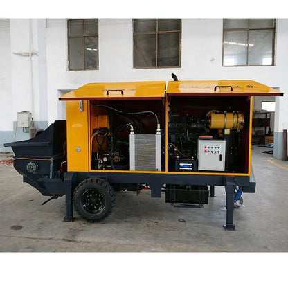 30-40m3/h Diesel Trailer Concrete Pump Concrete Pumping Machine for Price by PDG ibma