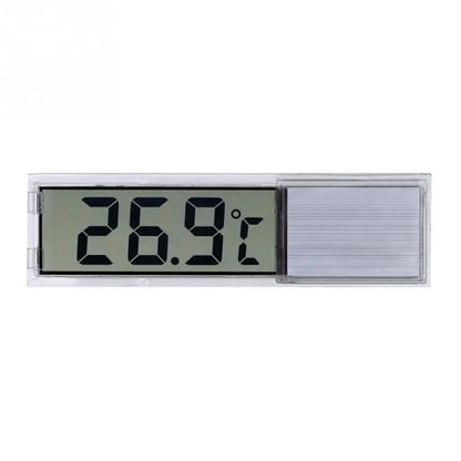 Digital Electronic Aquarium Thermometer, Plastic, Metal, 3D, Fish Tank Temp Meter, Gold, Silver, New Arrival