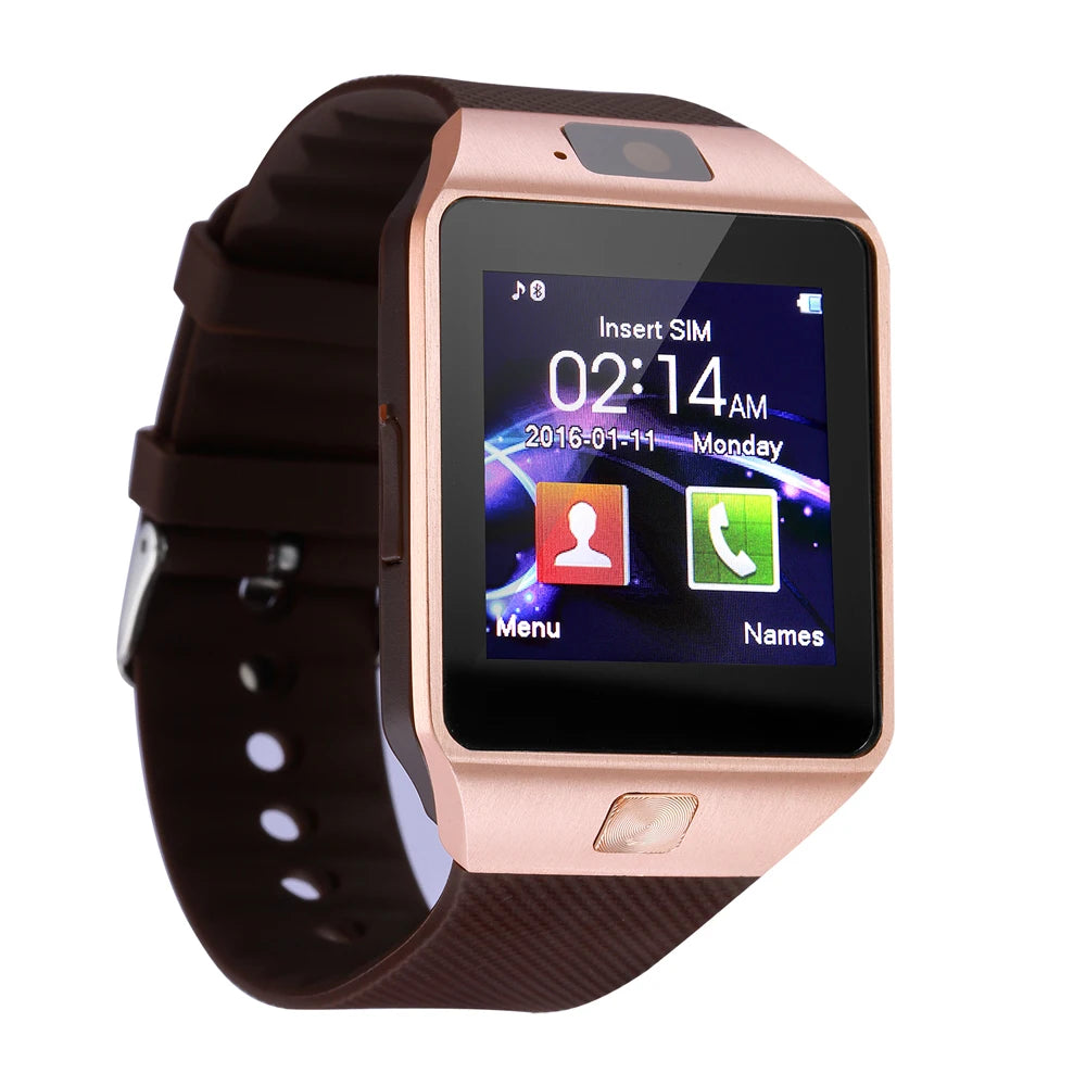 High Quality Men Women Ladies Dz09 Sport Android Phone Smart Fitness Watches Wrist Watch Band for iphone