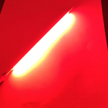 COOLEEON 200*10mm DC12V LED COB Light Strip 10cm 10W Lamp Blue Green Red Warm Cool White Color LED Bar Lights 100mm 12V COB Bulb