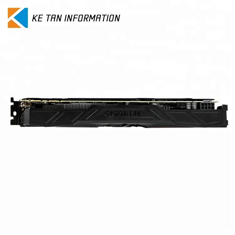 Used GIGABYTE GeForce GTX1080 WINDFORCE OC 8G Graphics Card with 8GB GDDR5X 256 Bit Memory Powered by GeForce GTX 1080