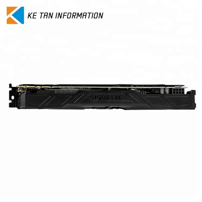 Used GIGABYTE GeForce GTX1080 WINDFORCE OC 8G Graphics Card with 8GB GDDR5X 256 Bit Memory Powered by GeForce GTX 1080