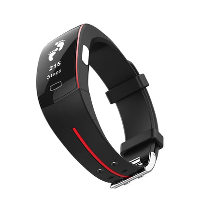 P3 Smart Bracelet ECG PPG Blood Pressure Heart Rate Monitor IP67 Waterproof Pedometer Activity Fitness Tracker