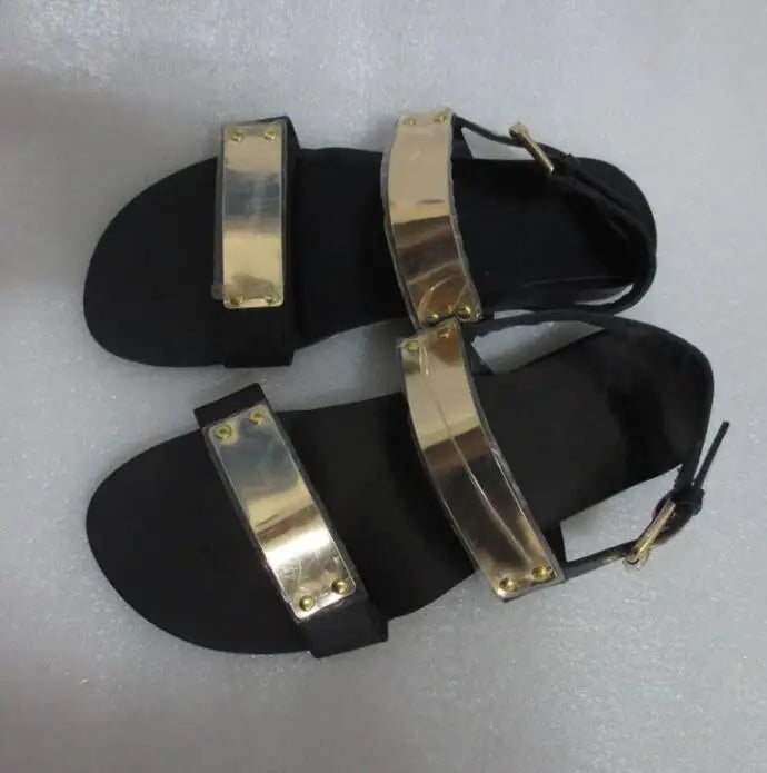 Summer Men Shoes Designer's Genuine Leather Men Sandalias Zapatos Mujer Rome Rock Fashion Mens Sandal Shoes flat men sandals