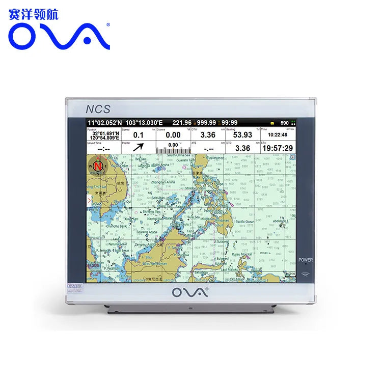 17 Inch Multifunction GPS Navigation System Chart Plotter for Boat and Ship with CCS Certification