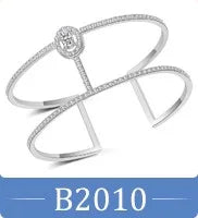 RAKOL RP250 cool style crystal cubic zirconia CZ Square wedding diamond ring for women