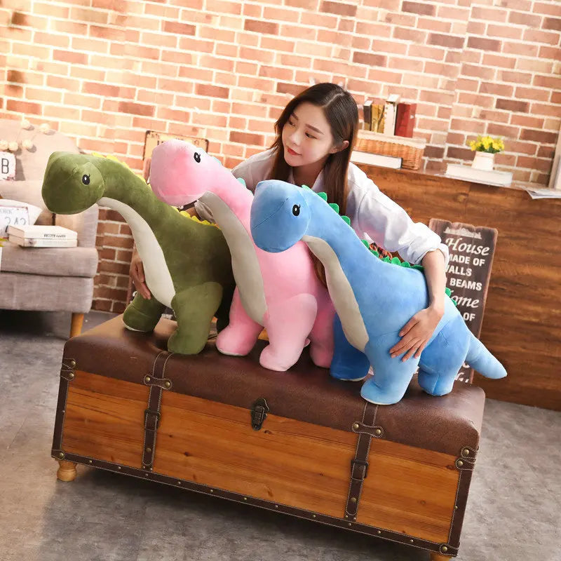 32cm-150cm New Colorful Plush Dinosaur Toys Stuffed Dolls Boys Gift Girls Birthday Christmas Brinqedos