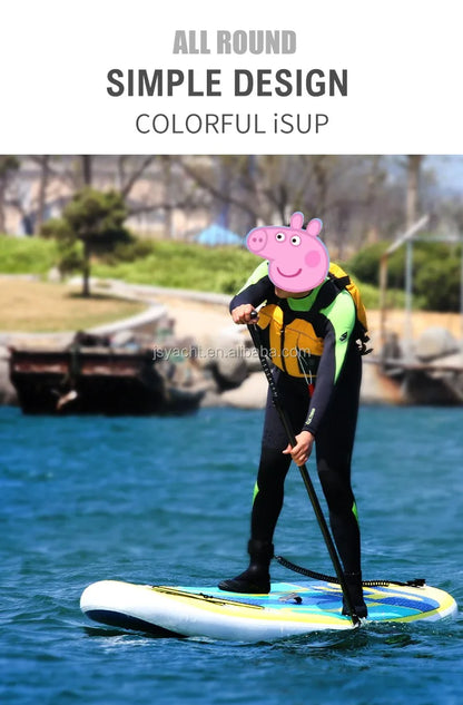 335cm All Round Colorful Cheap ISUP CE Certificate Inflatable Stand up Paddle Board Soft sup Boards