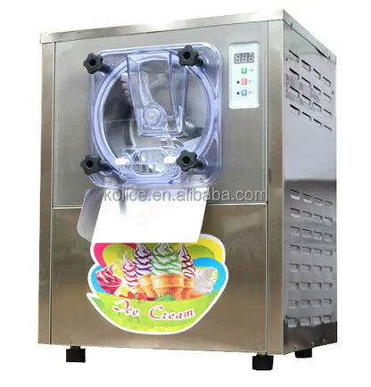 Free Shipment to Europe CE Tiny Table Top Commercial Hard Ice Cream Machine/mini Batch Freezer/counter Gelato Machine