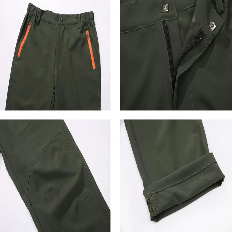 Pantalon de randonnée ultra-fin à séchage rapide NUONEKO pour homme et femme, idéal pour les sports de plein air, le camping, la pêche et l'escalade (PN31).