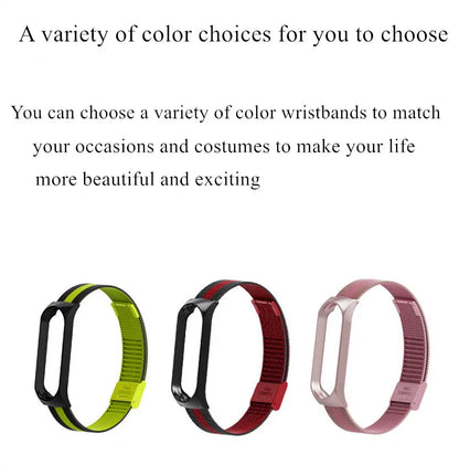 Metal Strap bracelet for Xiaomi mi band 7 6 5 3 4 strap Stainless Steel MiBand 4 Smart Wrist Strap for xiao mi miband 4 3 straps