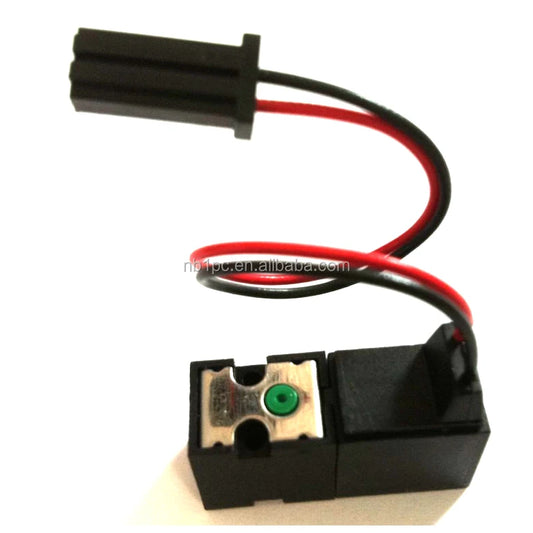 Mini 10MM Solenoid Valve for Sock Machine Wire Connector Type DC6V Small Nylon Sock Pilot Structure Manual Power by PDG ibma