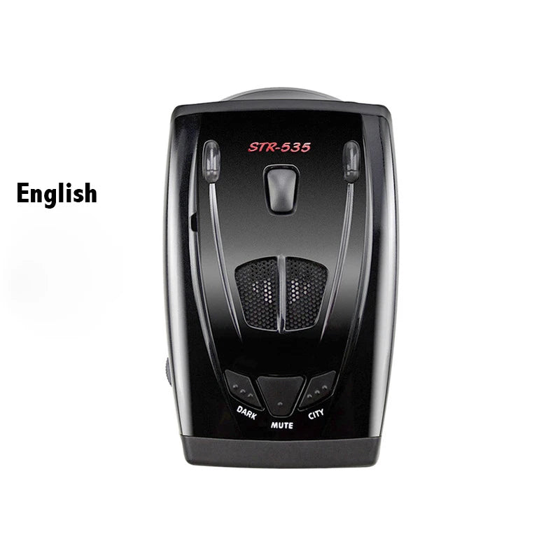 STR535 Russian/English Car Laser Radar Detector with LED Display and Alarm System