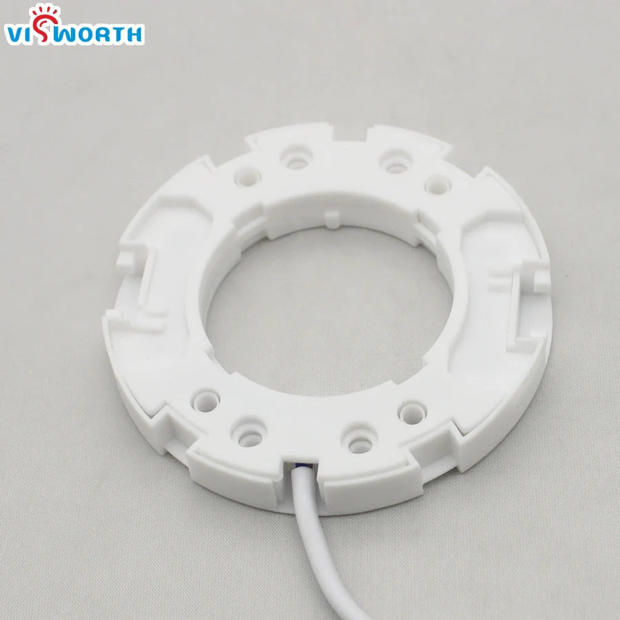 GX53 Lamp Bases GX53 Cupboard Lamp Holder Wine Cabinet Holder Copper Wire ABS LED Light Base for Gx53 Led Light