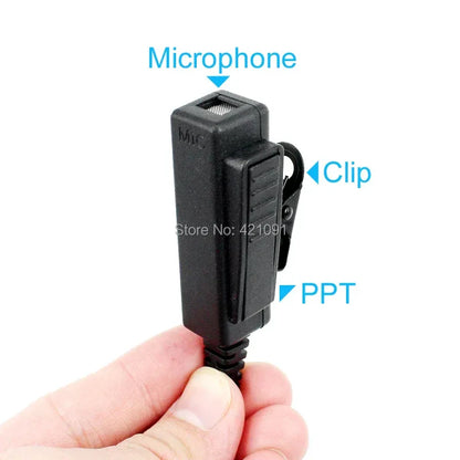 PPT Headset Earpiece For Motorola Xir P6600 P6620 XPR3300 XPR3500 MTP3250 Two Way Radio Walkie Talkie Air Acoustic Tube