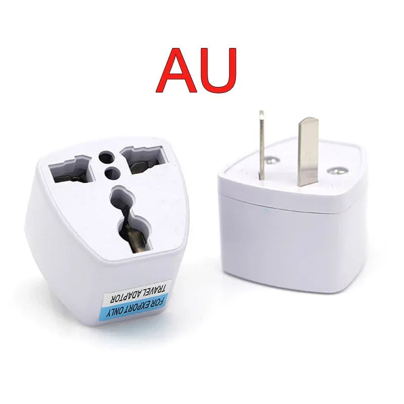 5YOA Power Socket Charging Port Universal Worldwide Travel Wall Charger AC Power AU UK US EU Plug Adapter Adaptor Option 2 USB