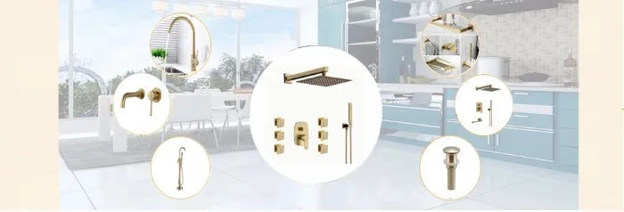 Brass Kitchen Sink Faucet Aerator Dual Function 2 Sprayer 360 Degree Big Angle Swivel Aerator