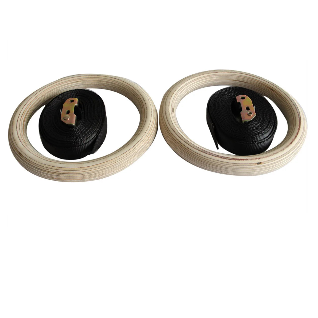 1pair New Wooden 28mm Exercise Fitness Gymnastic Rings Gym Exercise Pull Ups Muscle Ups