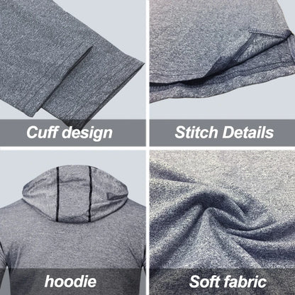 Custom Sport Wear Men Gym Hoodies Outdoor Running Tops Training & Jogging Hoodies Sweatshirt Wholesale Sportswear Fitness Wear