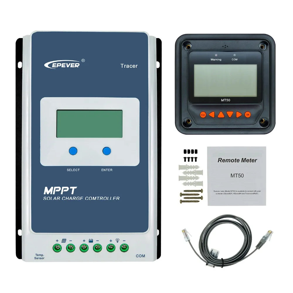 Tracer1210AN 12 Volt 10 Amp MPPT Solar Charger Controller With LCD Display Cheap Price