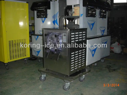 Free Shipment to Europe CE Tiny Table Top Commercial Hard Ice Cream Machine/mini Batch Freezer/counter Gelato Machine