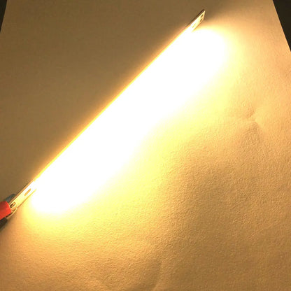 COOLEEON 200*10mm DC12V LED COB Light Strip 10cm 10W Lamp Blue Green Red Warm Cool White Color LED Bar Lights 100mm 12V COB Bulb