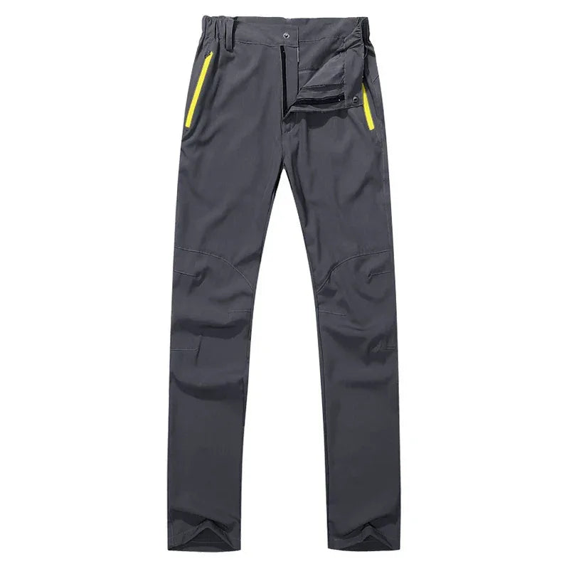 NUONEKO Men Womens Quick Dry Hiking Pants Outdoor Sport Summer Ultra Thin Pants Camping Trekking Fishing Climbing Trousers PN31