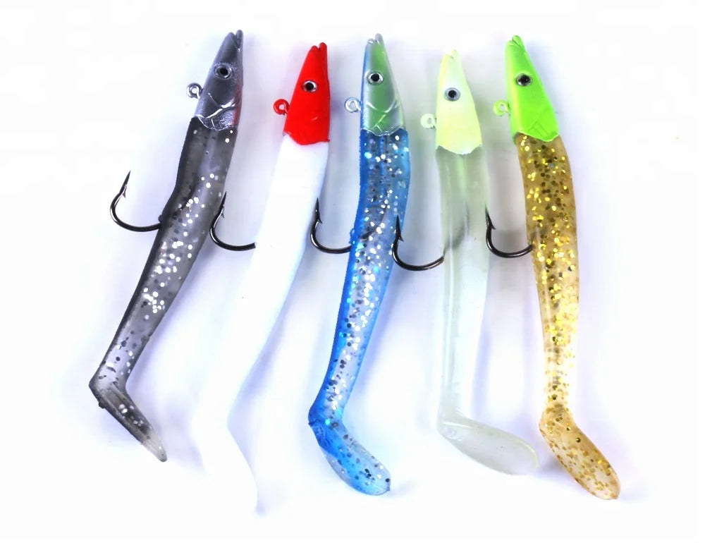 Hengjia Price Reduction Sale 11cm 19g Baits Wholesale Plastic Soft Fishing Lures