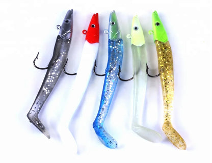Hengjia Price Reduction Sale 11cm 19g Baits Wholesale Plastic Soft Fishing Lures