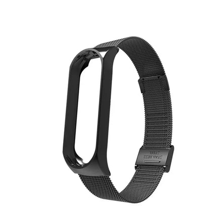 Metal Strap bracelet for Xiaomi mi band 7 6 5 3 4 strap Stainless Steel MiBand 4 Smart Wrist Strap for xiao mi miband 4 3 straps