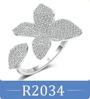 RAKOL RP250 cool style crystal cubic zirconia CZ Square wedding diamond ring for women