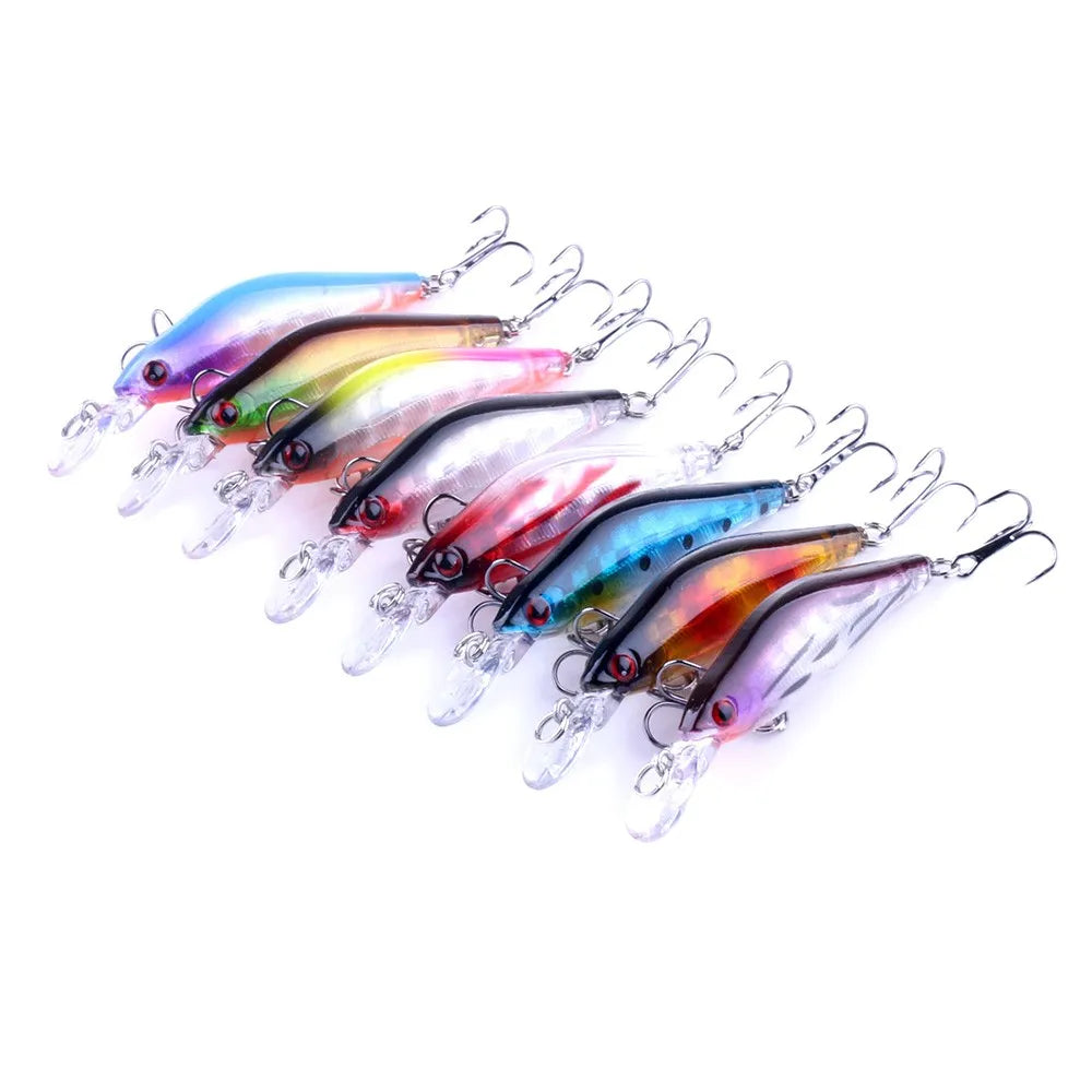10.5CM/9.5G Saltwater Minnow Lure  Fishing Lure 0.5-1.5M Sinking Bait