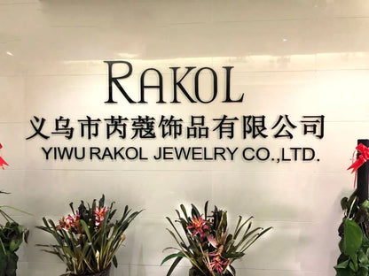 Rakol EP5587 Pretty Daily Pearl Earrings Metallic 18k Gold Plated Small Cute Stud Earrings for Girls