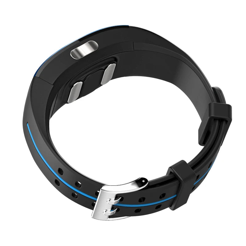P3 Smart Bracelet ECG PPG Blood Pressure Heart Rate Monitor IP67 Waterproof Pedometer Activity Fitness Tracker