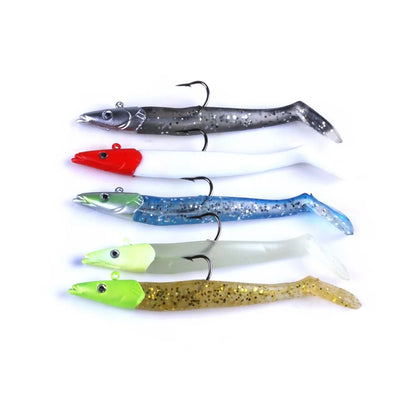 Hengjia Price Reduction Sale 11cm 19g Baits Wholesale Plastic Soft Fishing Lures