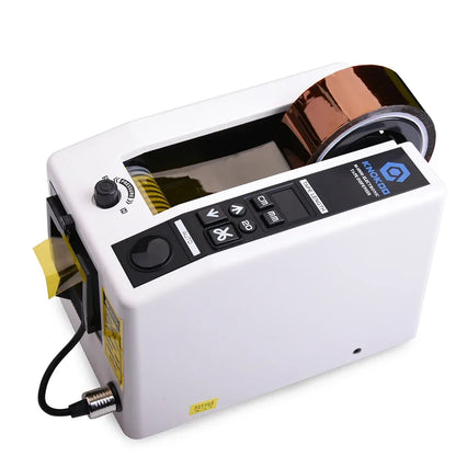 KNOKOO M1000 Industrial Electric Packing Tape Cutter Machine Automatic Electronic Adhesive Tape Dispenser 7-50mm Width Motor