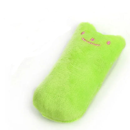 Teeth Grinding Catnip Toys Funny Interactive Plush Cat Toy Pet Kitten Chewing Vocal Toy Claws Thumb Bite Cat mint For Cats