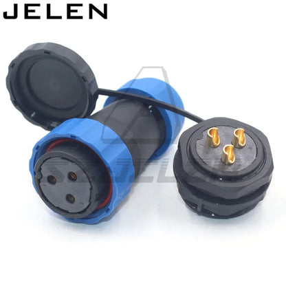 SD28  waterproof connector 2 3 4 5 6 7 9 10 12 14 16 19 22 24 26pin power cable  wire connectors SP28 plug and socket IP68