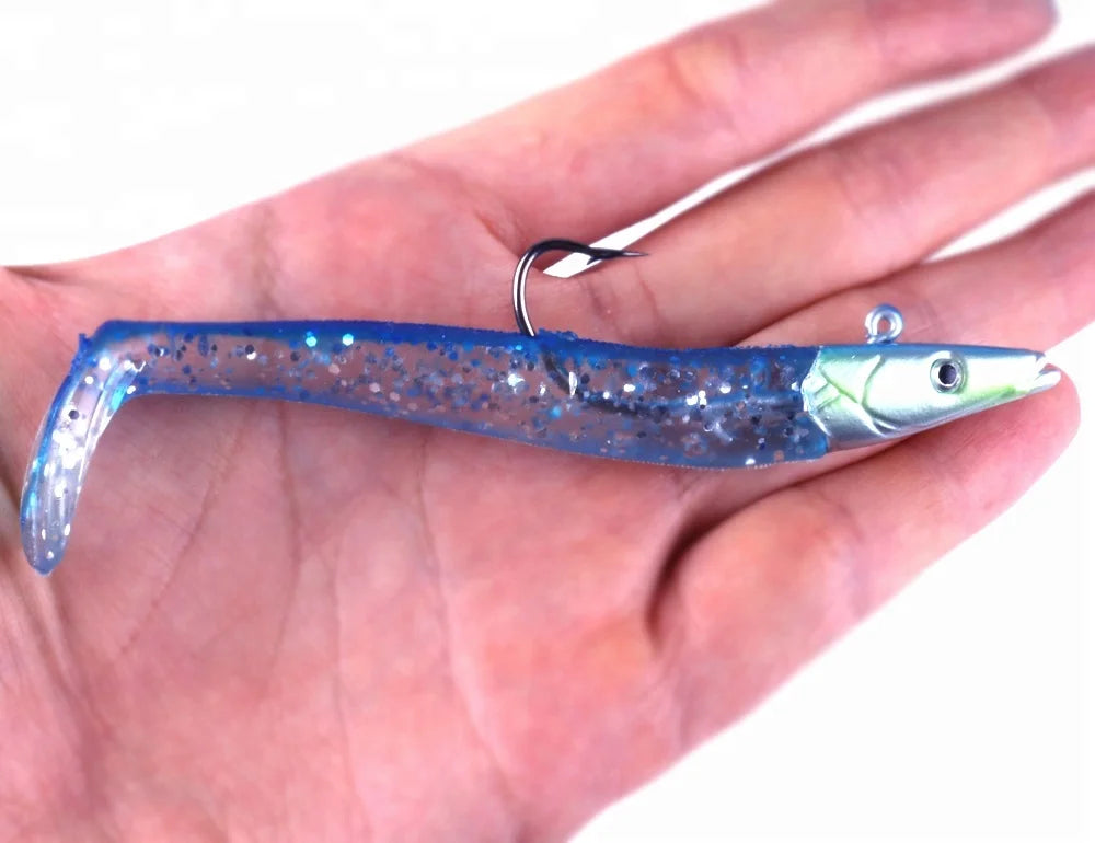 Hengjia Price Reduction Sale 11cm 19g Baits Wholesale Plastic Soft Fishing Lures