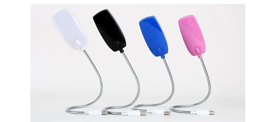 MeeToo 28LEDs reading lamp LED USB Book light Ultra Bright Flexible 4 Colors for Laptop Notebook PC Computer 1Pcs New Arrival