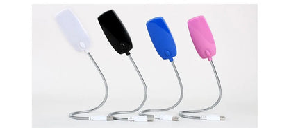 MeeToo 28LEDs reading lamp LED USB Book light Ultra Bright Flexible 4 Colors for Laptop Notebook PC Computer 1Pcs New Arrival